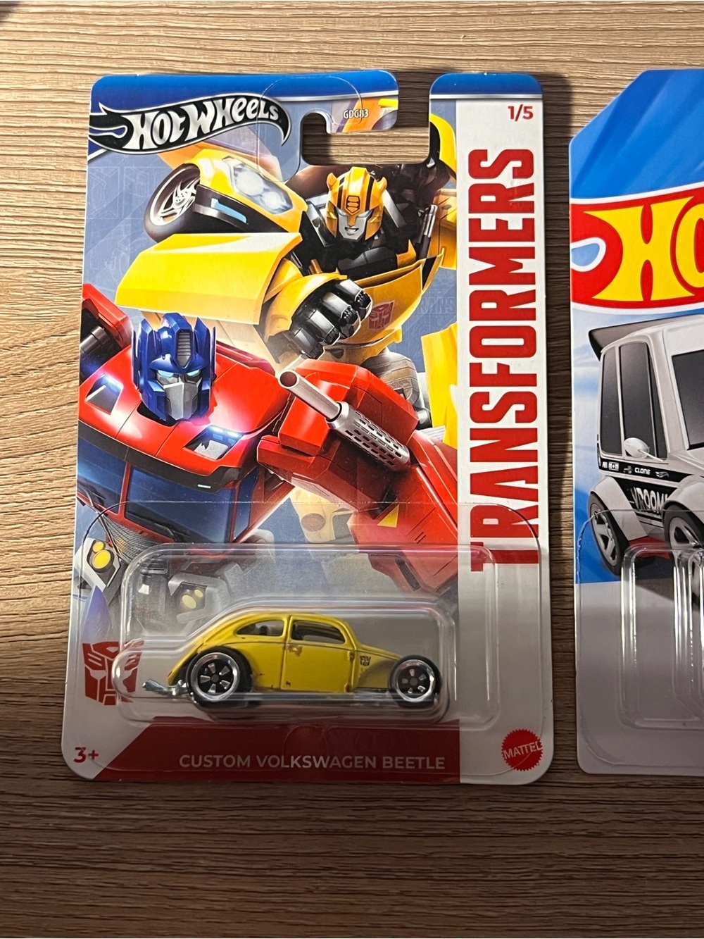 Hot Wheels Volkswagen Beetle & Golf MK1 Lot Transformers VW Mainline 2 Car - Picture 2 of 4